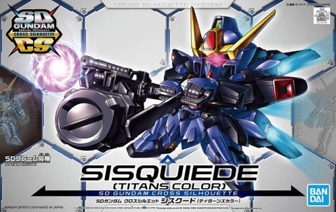 SD Gundam Cross Silhouette #010 Sisquiede (Titans Colors)