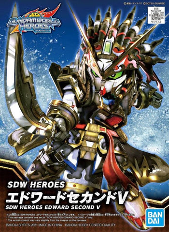 SD Gundam World Heroes 05 Edward Second V Gundam