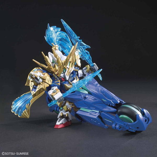 SD Sangoku Soketsuden 07 Zhao Yun 00 Gundam & Blue Dragon Drive