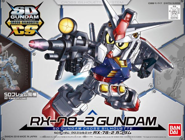 SD Gundam Cross Silhouette #001 RX-78-2 Gundam