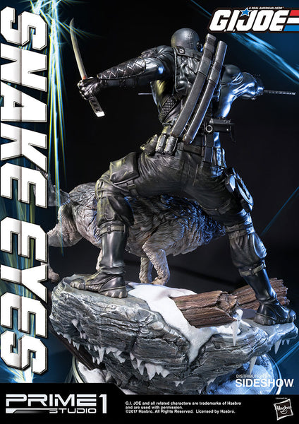 G.I. Joe Snake Eyes Statue