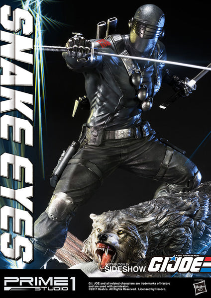 G.I. Joe Snake Eyes Statue
