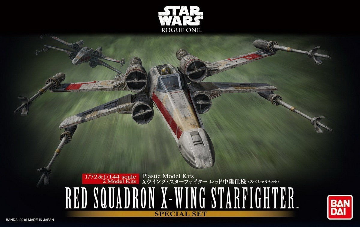 Red Squadron X-Wing Fighter 1/72 1/144 Scale Model Kit Special